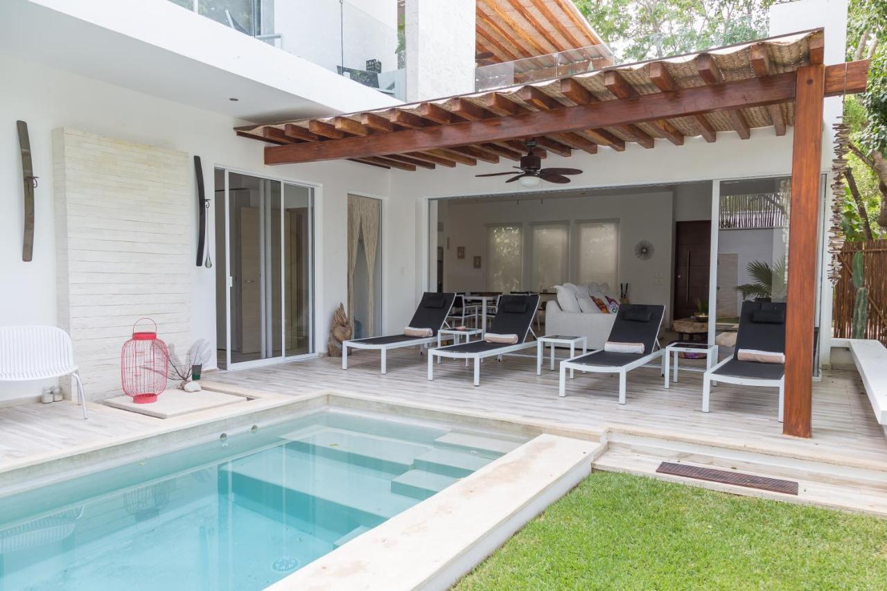 Luxury Private Villas , Private Pool, Private Garden, Jacuzzi, 24Hours Security Tulum Eksteriør billede